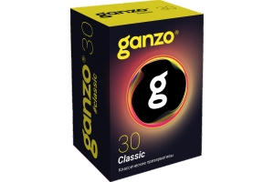 Презервативы Ganzo Classic, классические, латекс, 18 см, 30 шт