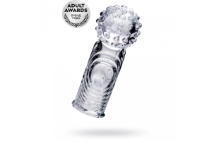 Toyfa A-Toys Ricol - Прозрачная насадка на палец, 8 см