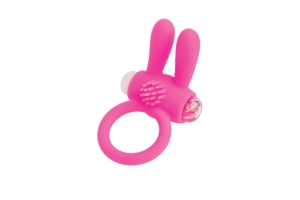 A-toys - Эрекционное виброкольцо с ушками, 2.5 см