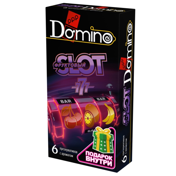 Презервативы DOMINO PREMIUM Фруктовый SLOT №6