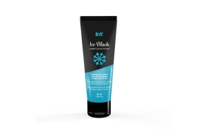 Intt Ice Black - охлаждающая оральная смазка со вкусом мяты, 50 мл