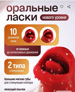  Вибратор с губками и язычком