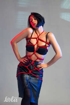 Lola Games Party Hard Tender Red - Веревка для связывания, 10 м (красный)