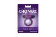 PipeDream Fantasy C-Ringz Vibrating Silicone Super Ring - Эрекционное виброкольцо