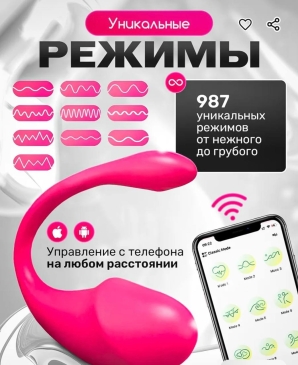 Умное виброяйцо с управлением через смартфон + VR очками