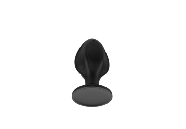 Силиконовая анальная пробка черная S (5.8*2.8cm) 3306-01