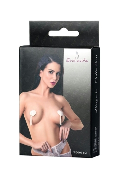 Erolanta пэстисы в форме сердец с кисточками, 5 см (красный)