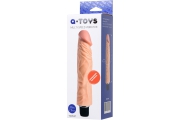 Toyfa A-Toys - реалистичный мультискоротной вибратор, 22.5х3.2 см (телесный)