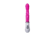 ToyFa A-toys - вибратор с клиторальным стимулятором, 20х2.7 см (розовый)