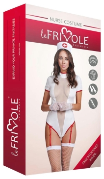 Le Frivole - Эротический ролевой костюм наряд медсестры, L\XL