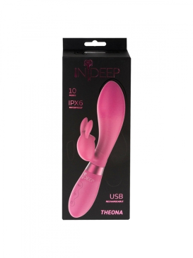 Перезаряжаемый вибратор Indeep Theona Magenta 7702-06indeep