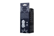 ToyFa Lingam Indira - Прозрачный мастурбатор, 14 см