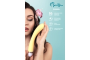 Flovetta by Toyfa Calla - Вибратор для точки G, 22х3.4 см (желтый)