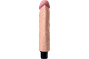 Toyfa A-Toys - реалистичный мультискоротной вибратор, 22.5х3.2 см (телесный)