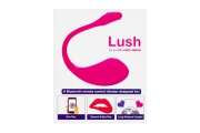 Lovense Lush 2 - виброяйцо со смарт управлением, 18 см (розовый)