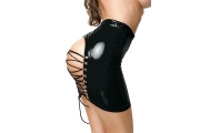 Мини-юбка Glossy Leanne из материала Wetlook M 955050-M