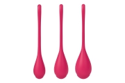 Satisfyer Yoni Power 1 - Набор одинарных вагинальных шариков (красный)