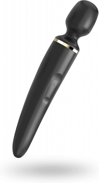 Вибромассажер Satisfyer Wand-er Woman (Black/Gold) 001203SA