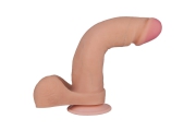 Биоклон FF Best Cock 8 - Большой гнущийся фаллос, 22х4.4 см (телесный)