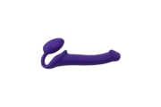 Strap-On-Me Semi-Realistic Bendable Violet M - Безремневой страпон, 15,6 см (фиолетовый)