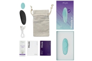 We-Vibe Moxie+ смарт вибратор в трусики, 9.2х3.5 см (бирюзовый)