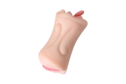 TOYFA Juicy Pussy Fruity Tongue - Мастурбатор реалистичный, 19 см (телесный)