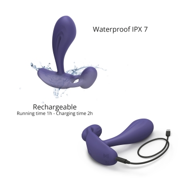Вибромассажер Witty P&G Vibrator with Remote Control