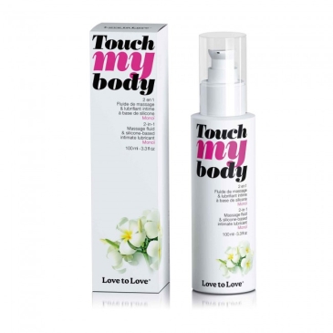Силиконовый лубрикант 2в1 Love to Love TOUCH MY BODY Моной 100мл