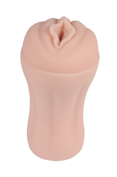 Real Women Dual Layer - Реалистичный односторонний мастурбатор с двойной структурой, 15,5х8,2 см (телесный)