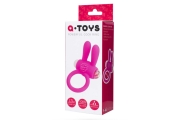 A-toys - Эрекционное виброкольцо с ушками, 2.5 см