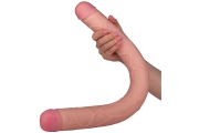 LoveToy Series Monster 1 - Двусторонний реалистичный фаллоимитатор, 56х5 см.