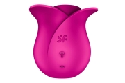 Satisfyer Pro 2 Modern Blossom - Вакуумно-волновой стимулятор с насадкой "жидкий воздух", 6.6 см (розовый)