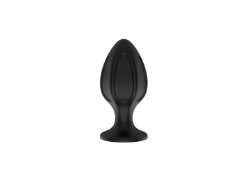 Силиконовая анальная пробка черная S (5.8*2.8cm) 3306-01