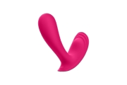 Satisfyer Top Secret бесшумный вибромассажер для ношения и стимуляции точки G, 11х3 см (розовый)