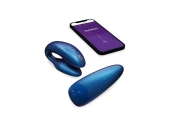 We-Vibe Chorus - сенсорный вибратор для пар, 7.8 х 3.3 см (синий)