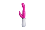 ToyFa A-toys - вибратор с клиторальным стимулятором, 20х2.7 см (розовый)
