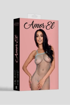 Amor El Cielo - Кетсьюит (боди-комбинезон), S/L (голубой)