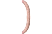 ToyFa Realstick Nude - двусторонний фаллоимитатор, 34х3.7 см (телесный)