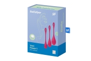 Satisfyer Yoni Power 1 - Набор одинарных вагинальных шариков (красный)