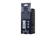 ToyFa Lingam Asha - Прозрачный мастурбатор, 14 см