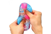 Tenga Bobble Crazy Cubes - Мастурбатор нереалистичный, 14 см (прозрачный)