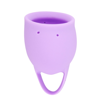 Lola Games Natural Wellness Orchid - Силиконовая менструальная чаша, 20 мл (сиреневый)
