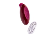 TOYFA A-Toys Myrty - Вакуумный стимулятор клитора, 9,8 см (бордовый)