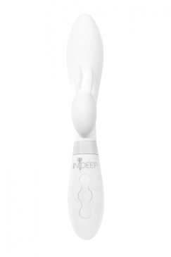 Перезаряжаемый вибратор Indeep Theona White 7702-07indeep