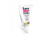 Съедобное согревающее массажное масло Love Me Tender Vanilla с ароматом ванили - 10 мл