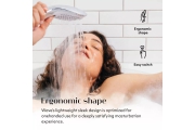 Womanizer Wave - 2 в 1 насадка для душа и стимулятор клитора, 27 см (белый)