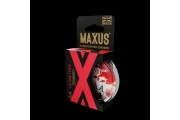 Презервативы MAXUS Ultra thin №3 в пластиковом кейсе, ультратонкие X-Edition, 3 шт 