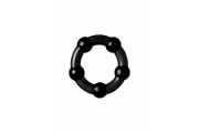 Набор колец TOYFA A-toys, TPE, черные, Ø 3,5/3/2 см