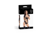 Комплект Glossy Gia из материала Wetlook, S