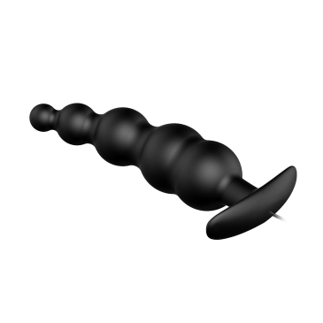 Анальные виброшарики Black Pretty Love BI-040039
